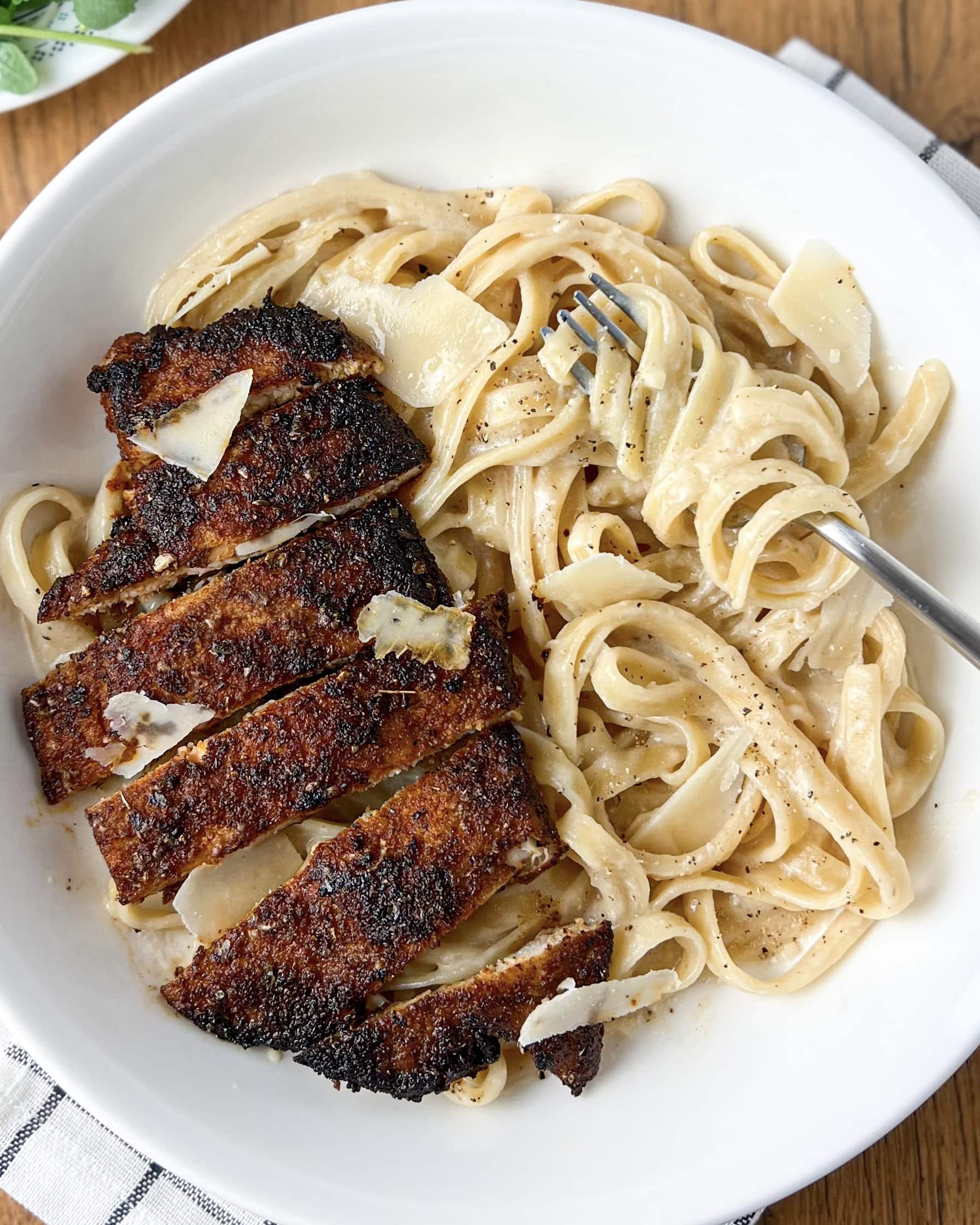 Cajun Chicken Pasta  Healthy, Light and Flavorful