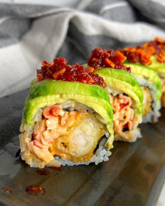 Godzilla roll sushi 